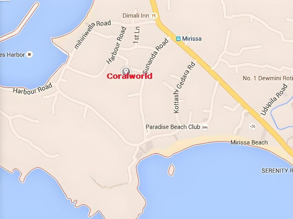 Coralworld Hotel Mirissa Extérieur photo