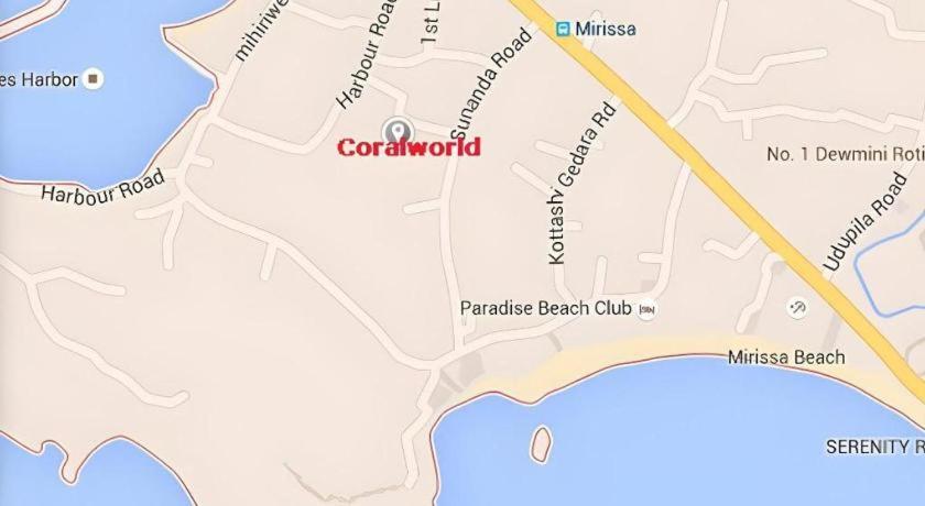 Coralworld Hotel Mirissa Extérieur photo